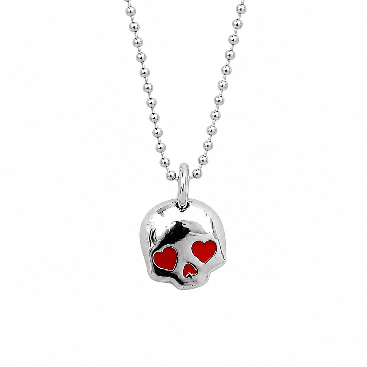 Sskuahlly Hearts Micro Pendant Necklace