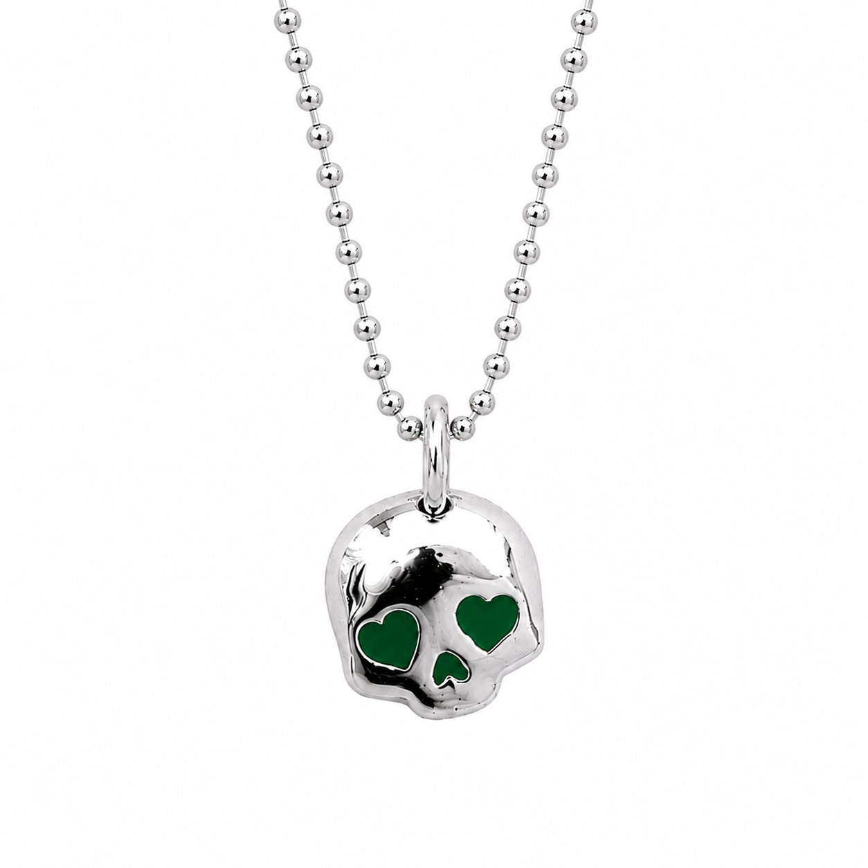 Sskuahlly Hearts Micro Pendant Necklace