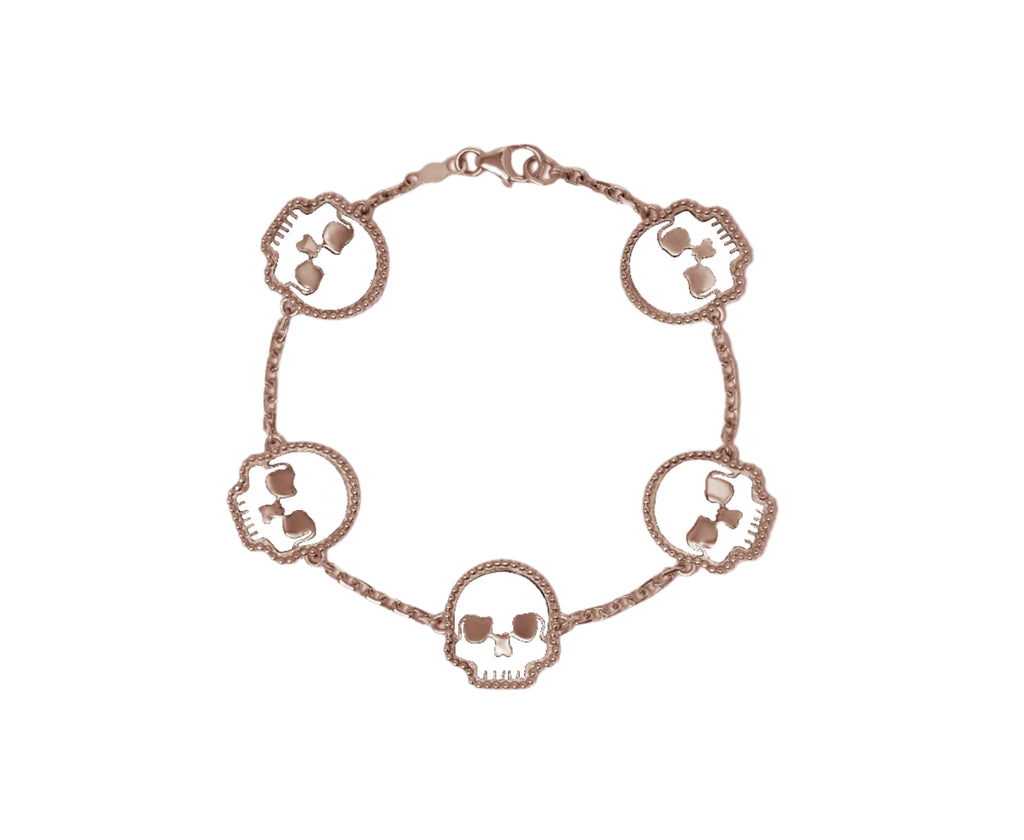 14K Rose Gold SSKUAHLLY bracelet