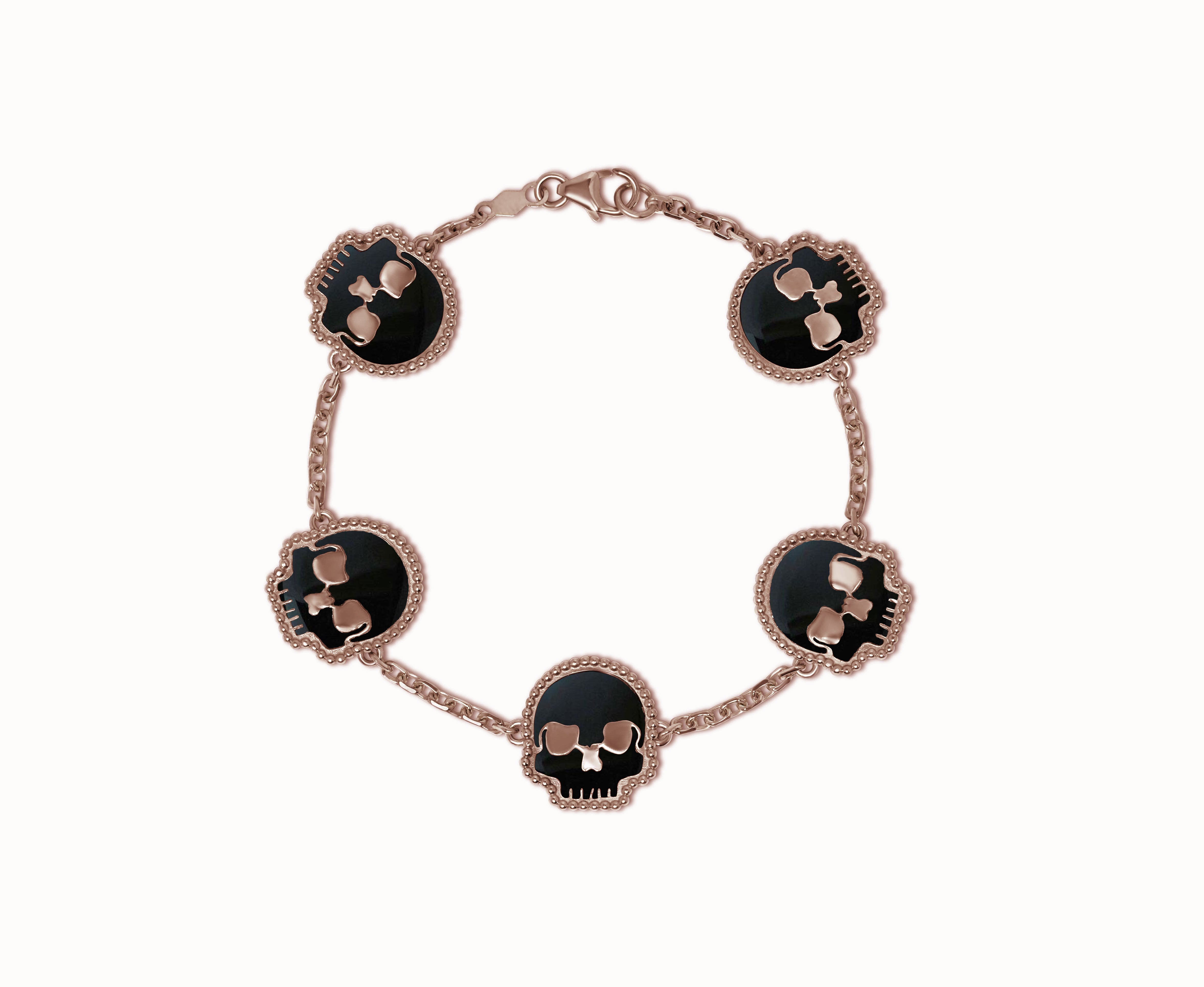 14K Rose Gold SSKUAHLLY bracelet