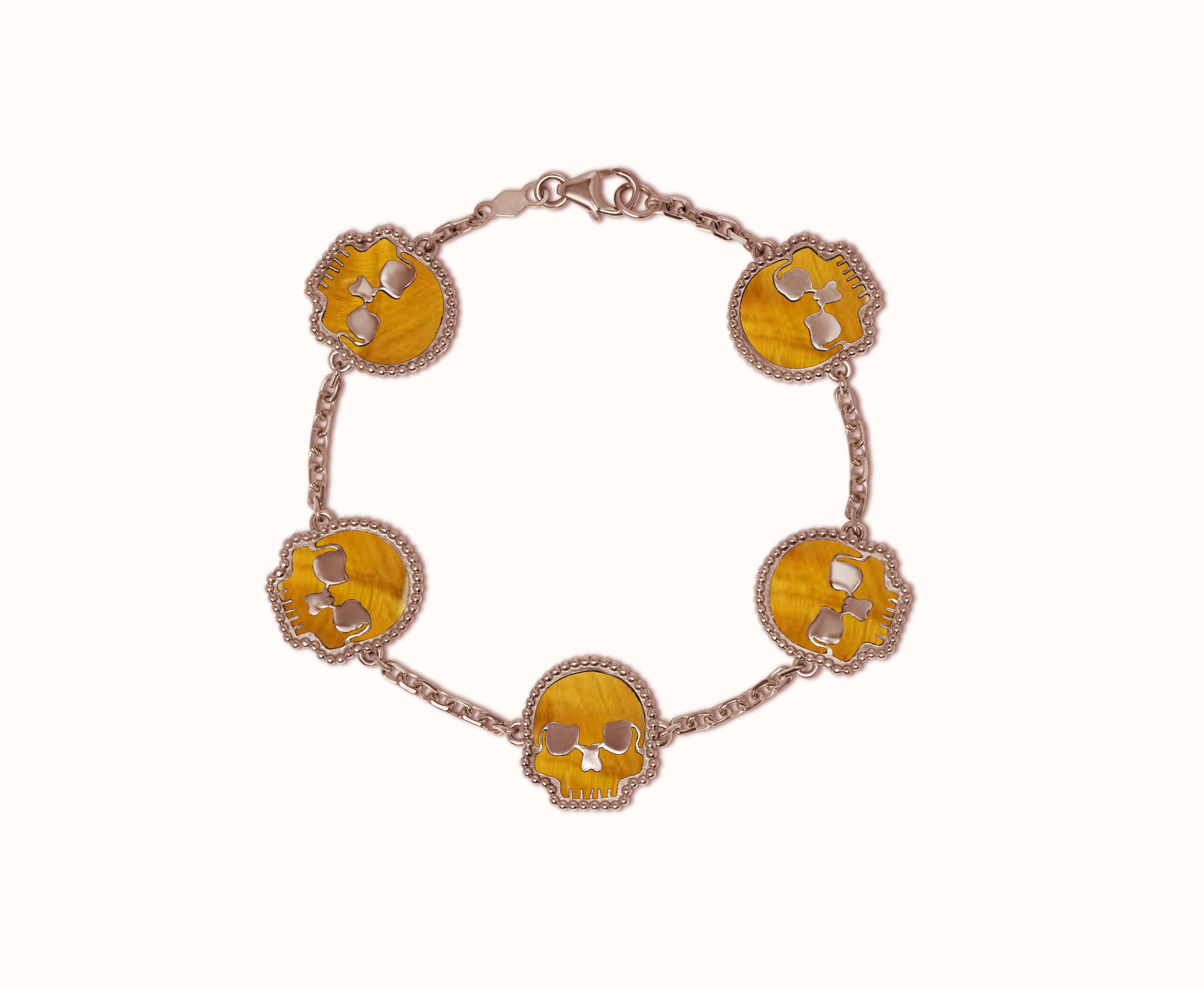 14K Rose Gold SSKUAHLLY bracelet