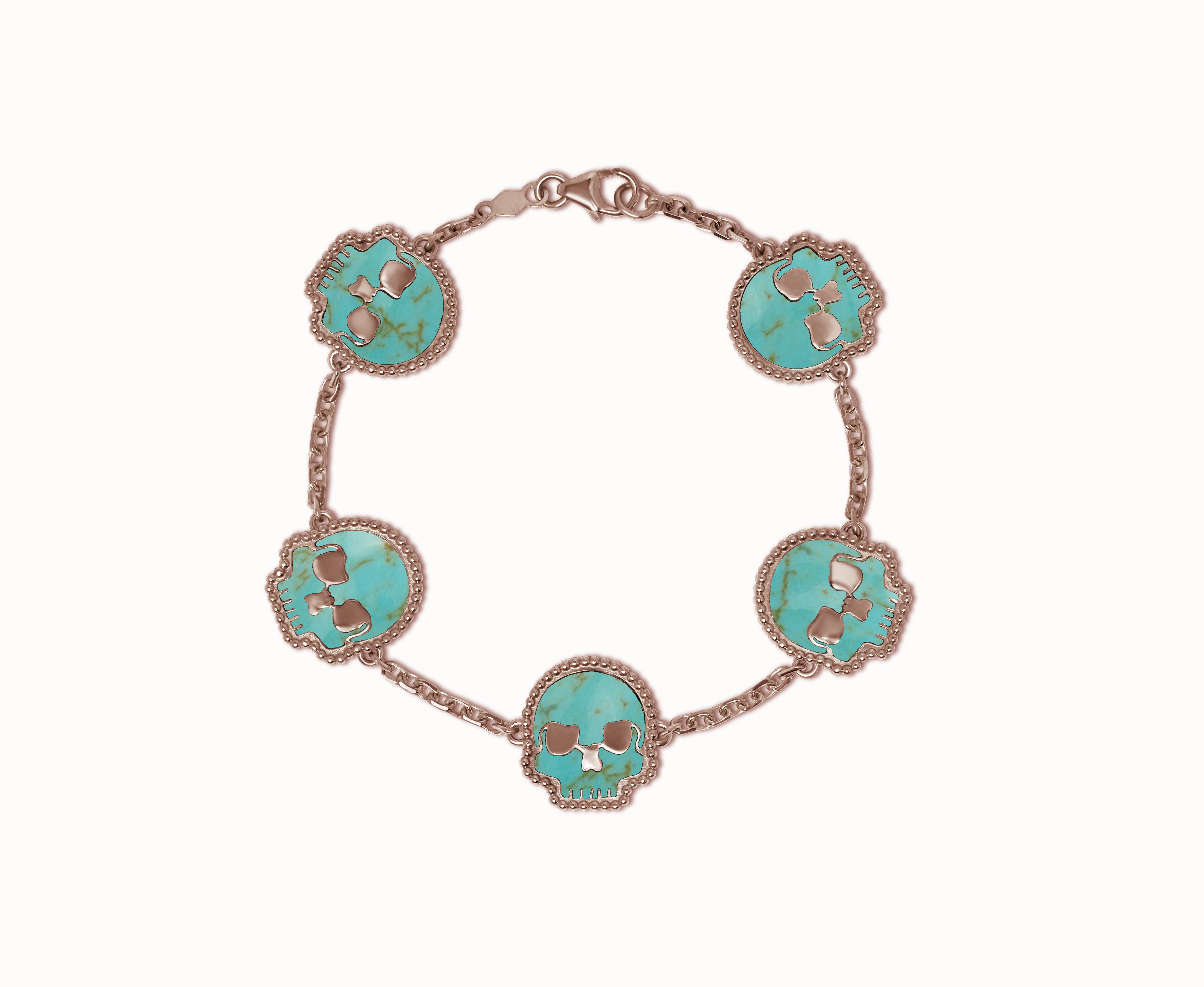 14K Rose Gold SSKUAHLLY bracelet