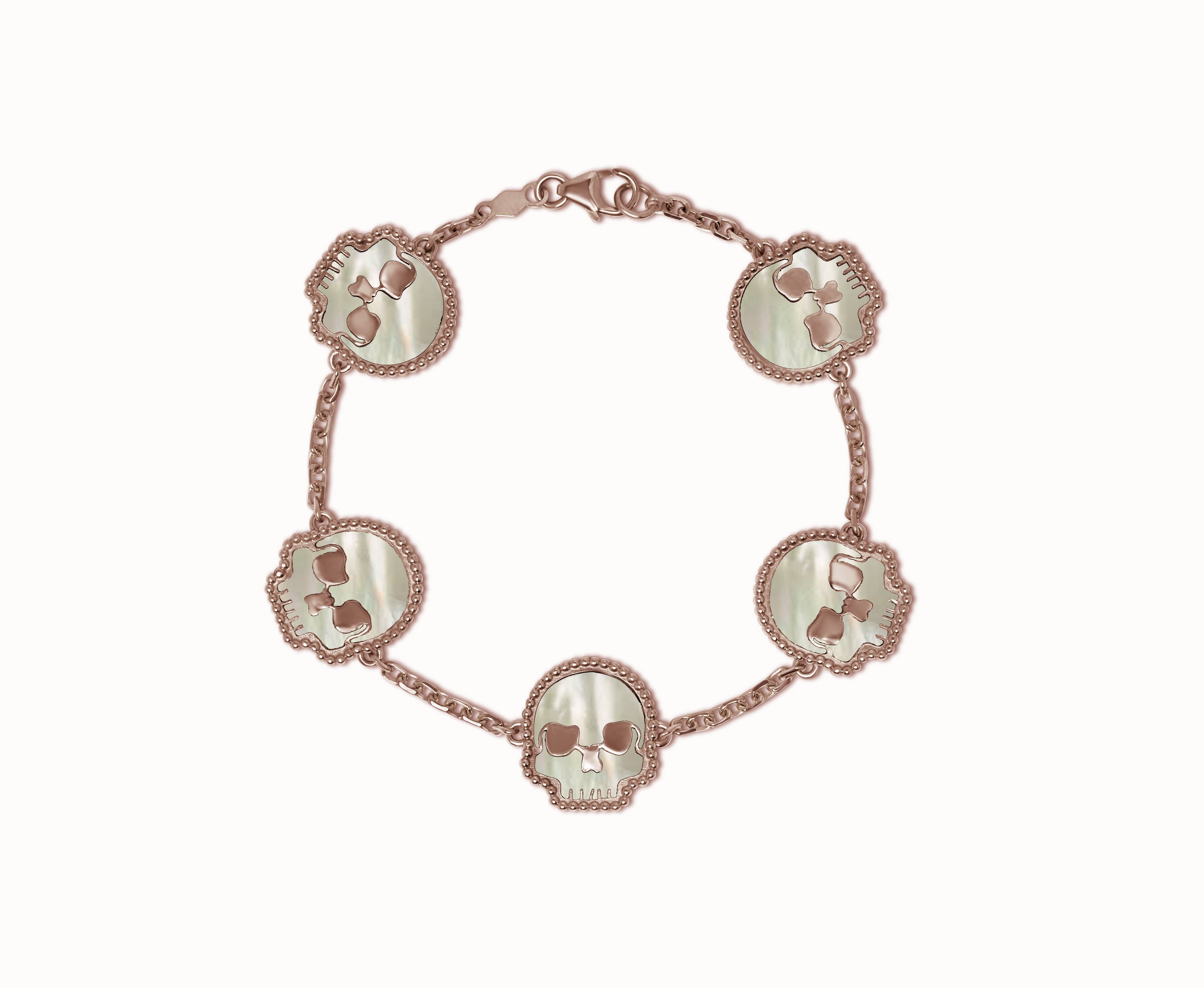 14K Rose Gold SSKUAHLLY bracelet