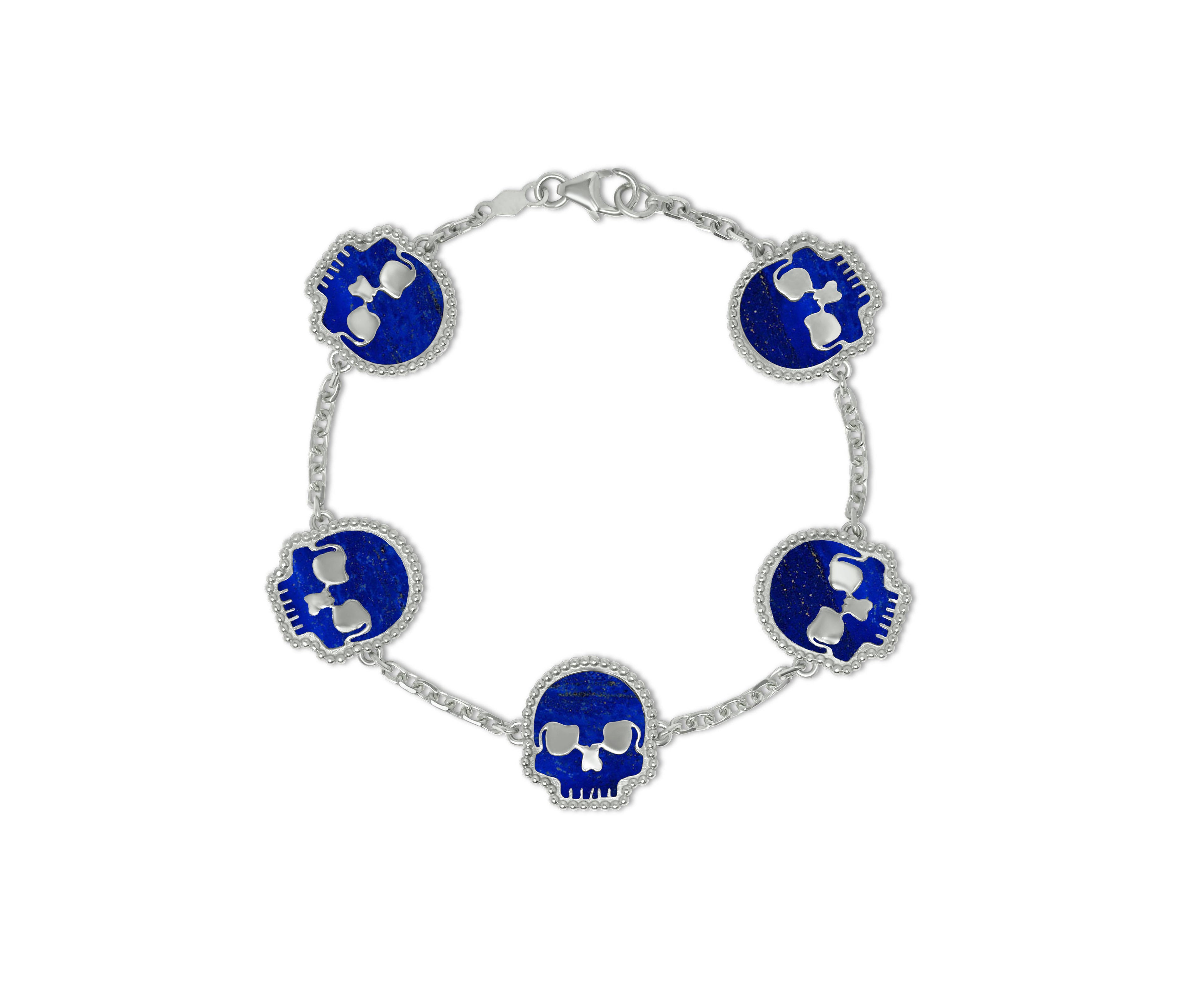 14K White Gold SSKUAHLLY bracelet