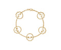 GOLD PLATED .925 Sterling Silver SSKUAHLLY bracelet