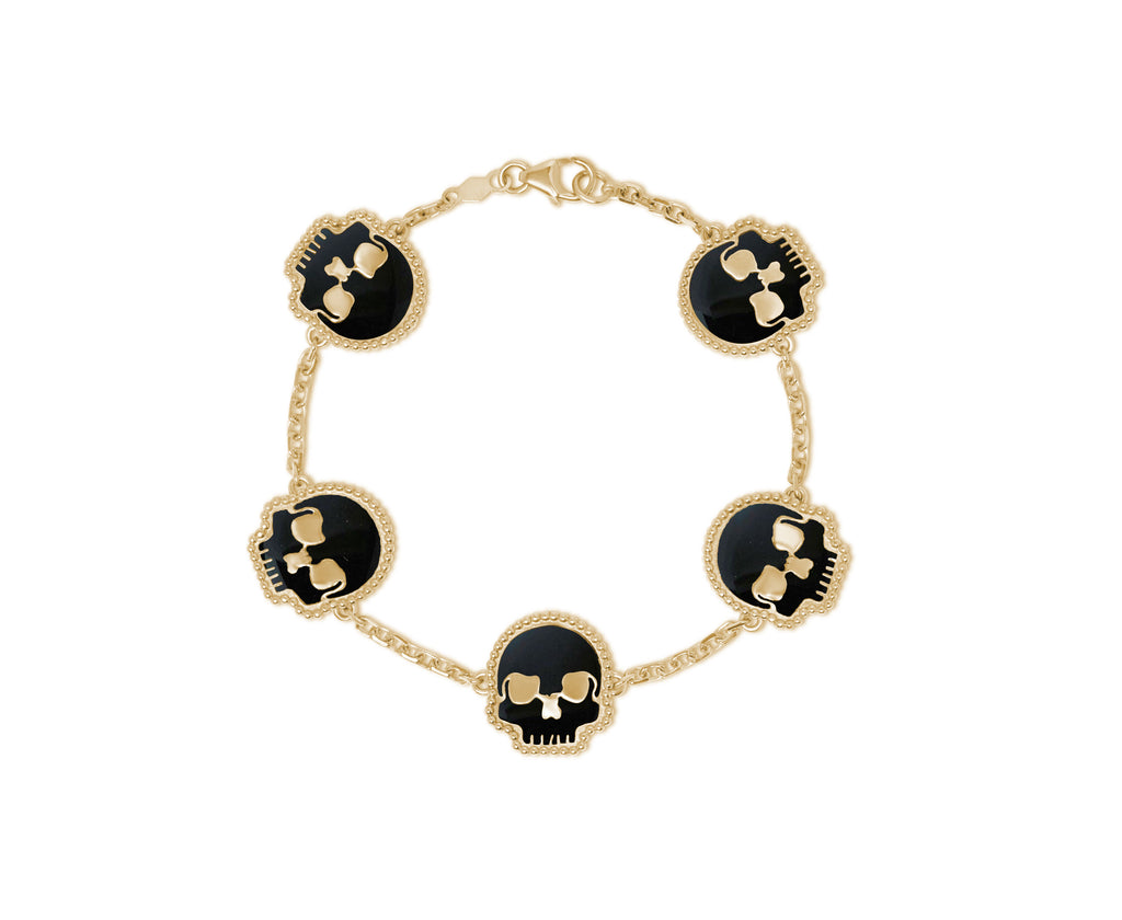 GOLD PLATED .925 Sterling Silver SSKUAHLLY bracelet
