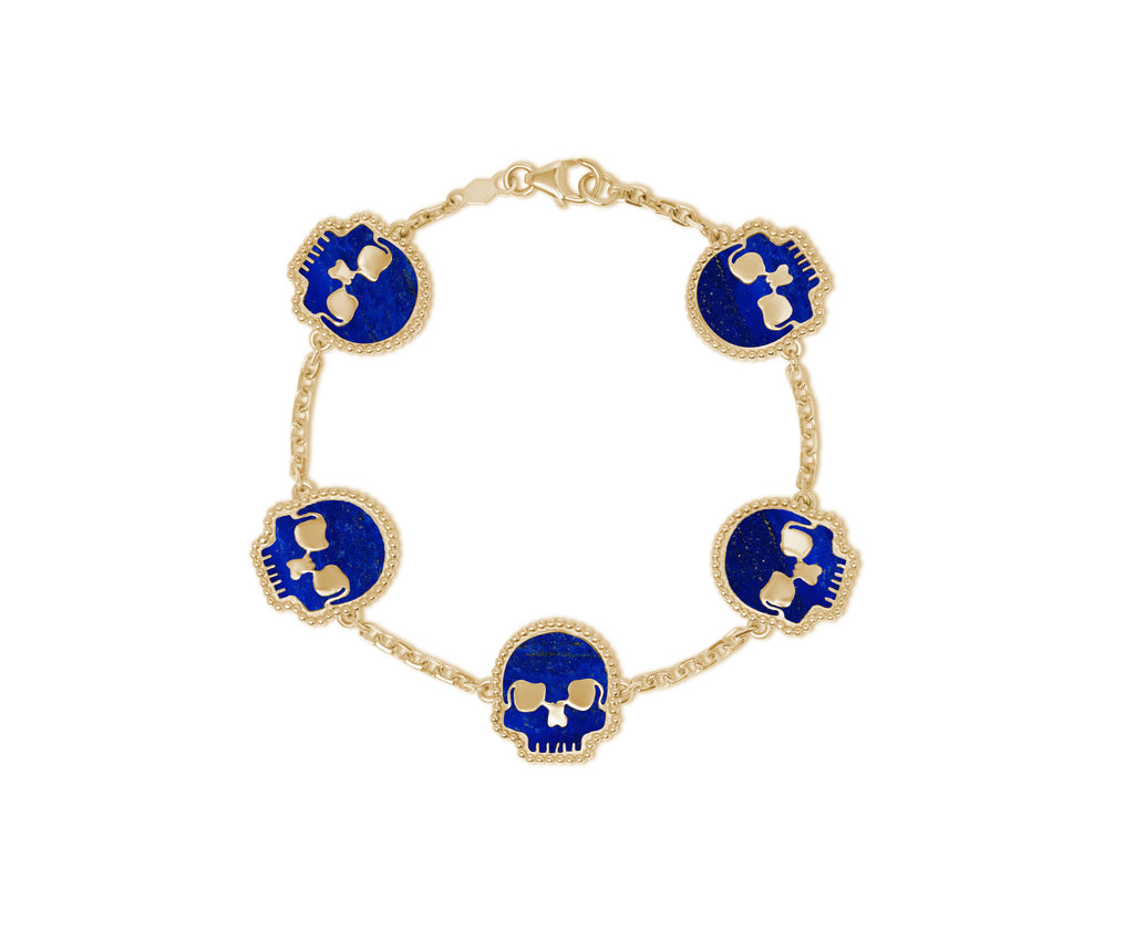 GOLD PLATED .925 Sterling Silver SSKUAHLLY bracelet