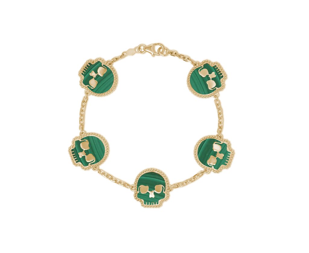 GOLD PLATED .925 Sterling Silver SSKUAHLLY bracelet