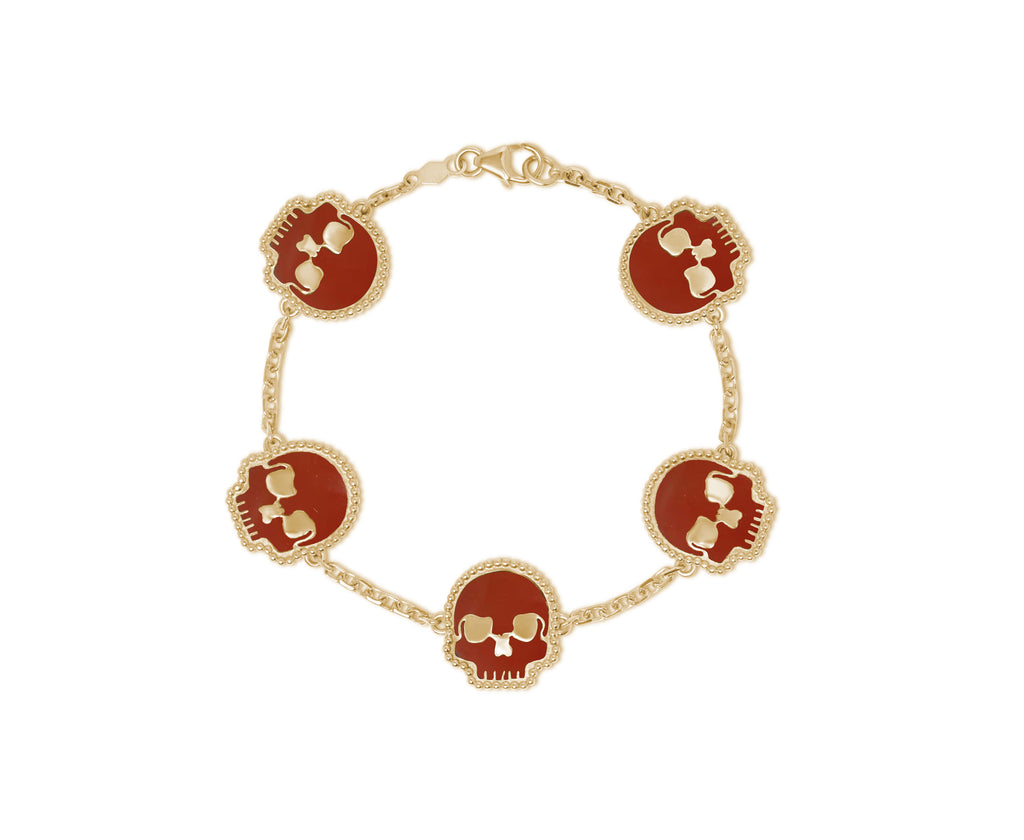 GOLD PLATED .925 Sterling Silver SSKUAHLLY bracelet